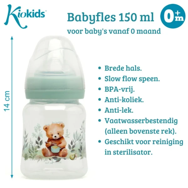 babyfles 150ml 0 maand