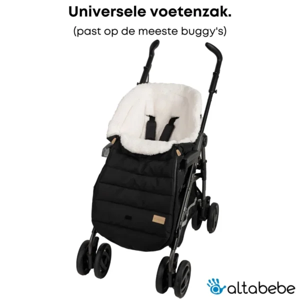 voetenzak buggy merinowol