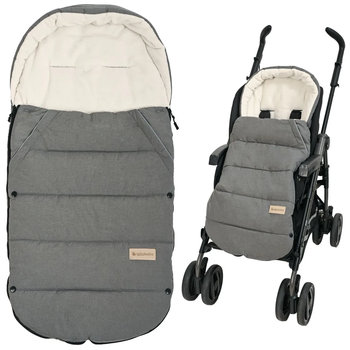 buggy voetenzak fleece