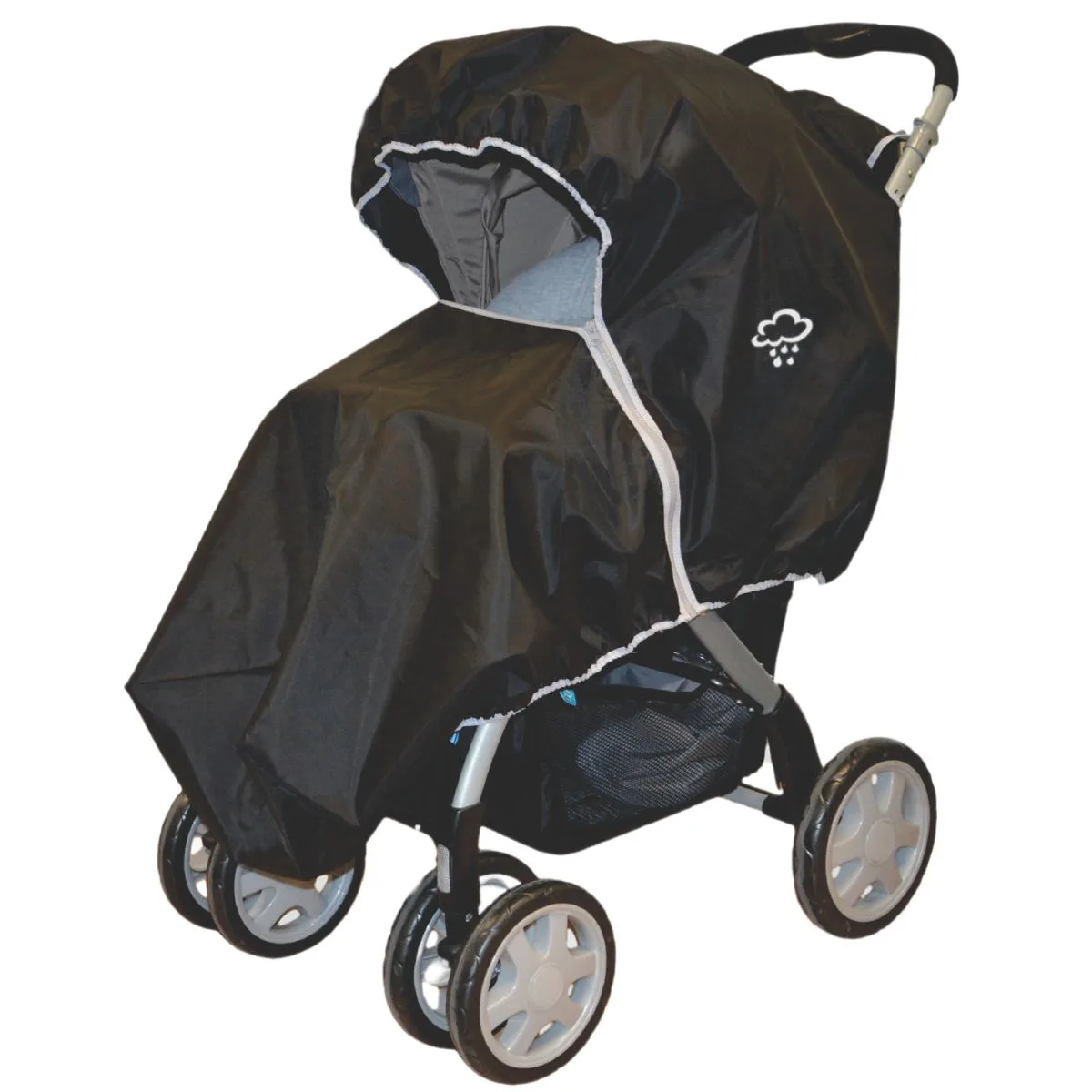 regenhoes buggy universeel zwart